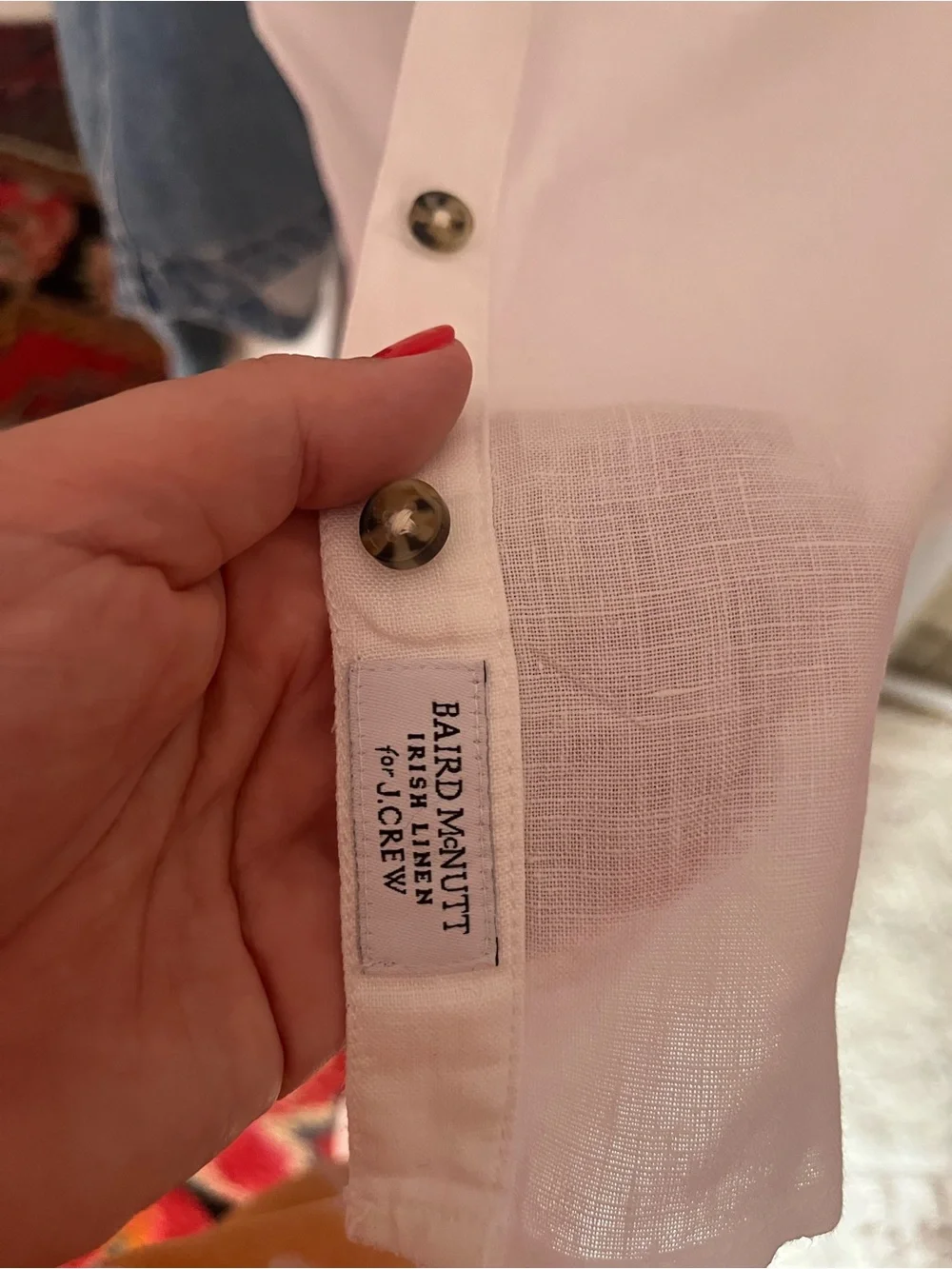 J. Crew Linen Short Sleeve Button Down Shirt XS
